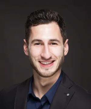 Porträtaufnahme von Gaffar Taha.